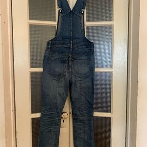 Madewell Skinny Overalls in Jansing Wash
